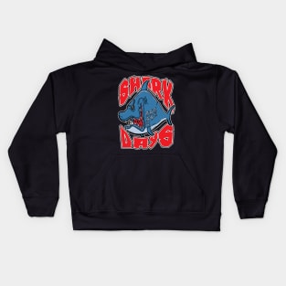 Pirate Shark Days Kids Hoodie